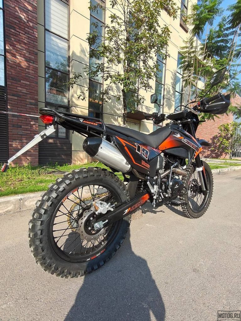 Эндуро мотоцикл Jebe 19 — надёжный байк для бездорожья